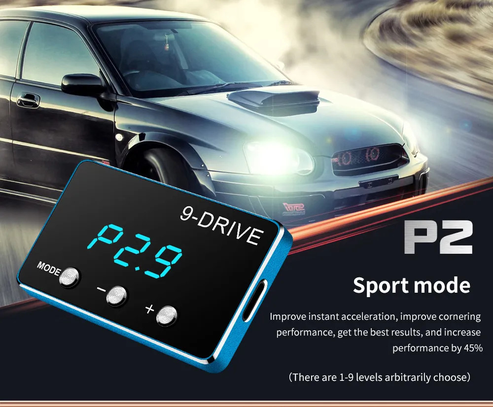 Throttle Response Controller Smart Accelerator For Ford F150 F250 Transit Focus