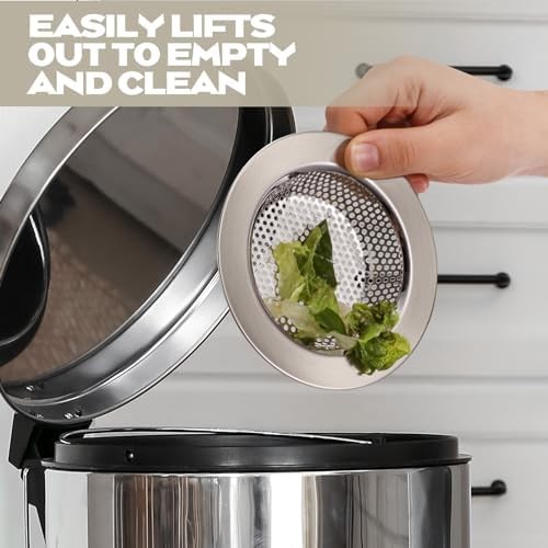 2 Pack Stainless Steel Kitchen Sink Strainer