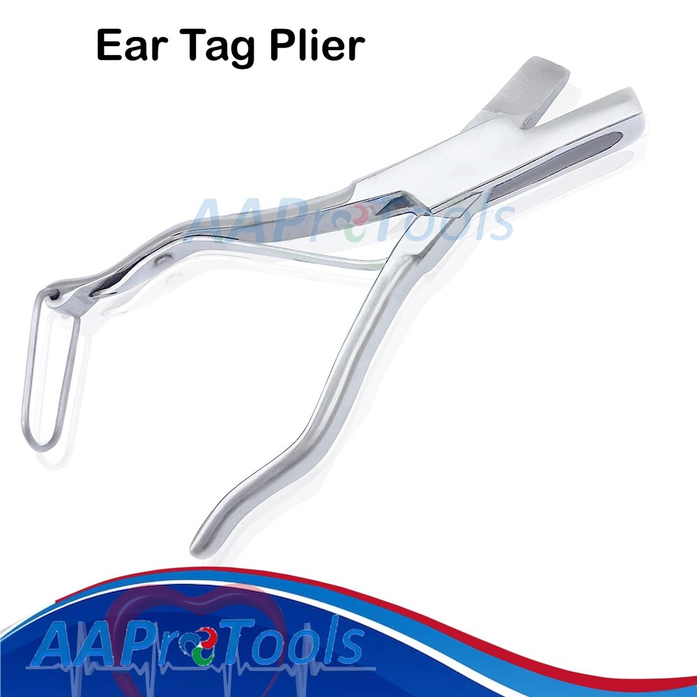 AAPRO Premium Instruments Ear Notcher V Shape Veterinary Identification Tools