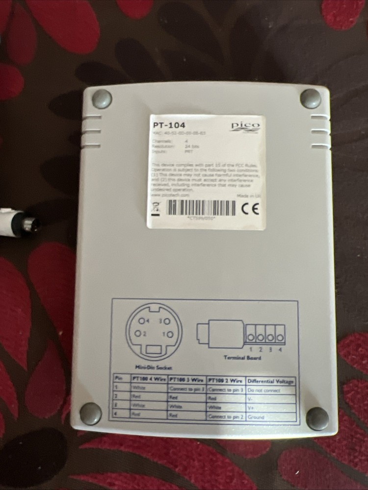 PICO PT-104 PT100 Converter Data Logger