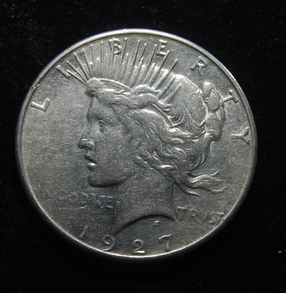 1927 s Peace Dollar
