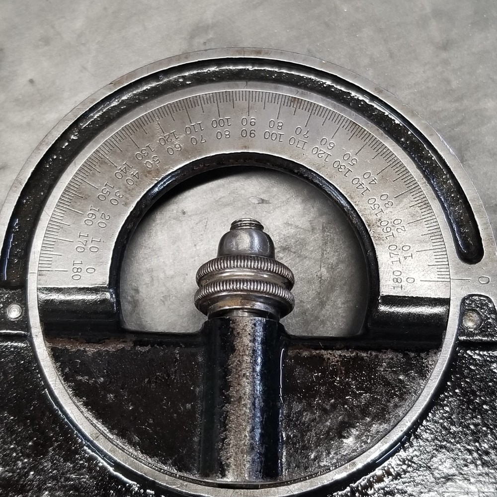 VINTAGE STARRETT NO. 492 PROTRACTOR