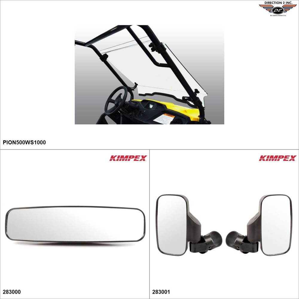 Direction2 Tilt Kit Windshield/mirrors - Kit #10322