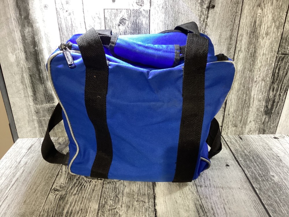 EBONITE Bowling Ball Bag Blue / Silver Preowned (BB14)