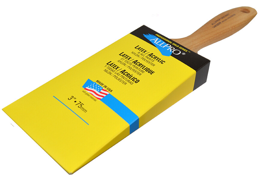 ALLPRO GOLD™ Nylon/Polyester Paint Brush