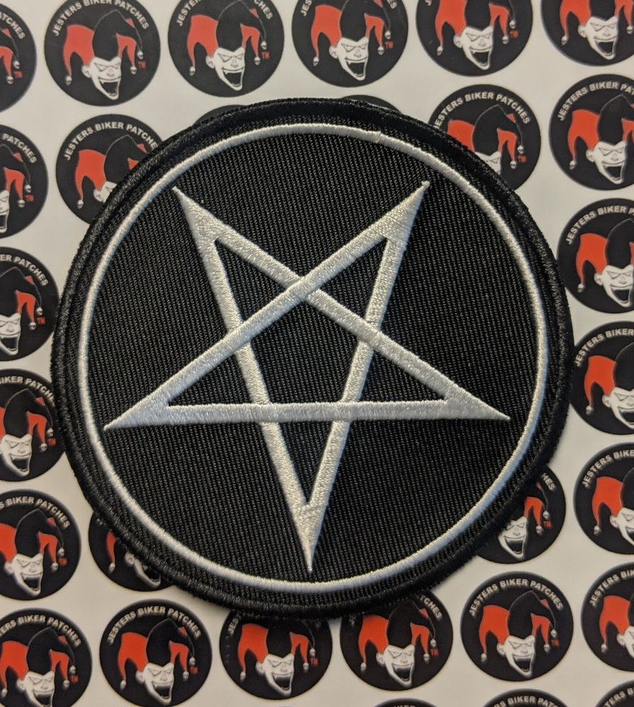 Pentagram Embroidered Patch