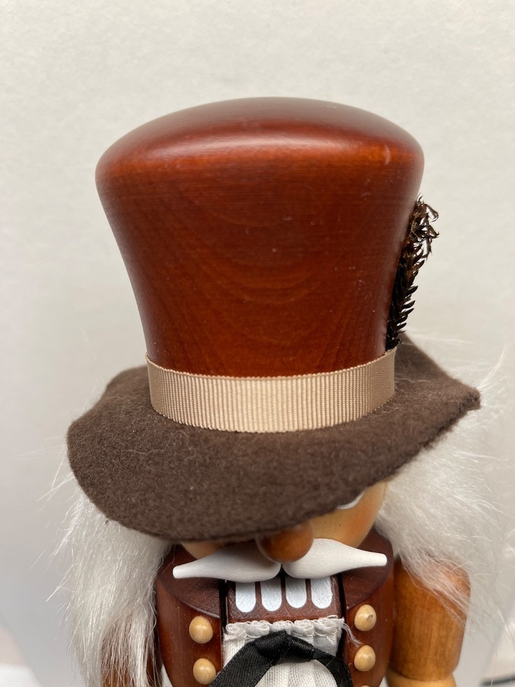 Crate&Barrel Christian Ulbricht Clockmaker German Nutcracker 10.75” Numbered