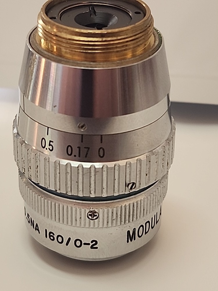MODULATION OPTICS HMS 40 LWD 0.5 NA 160/0-2 MICROSCOPE OBJECTIVE - 40X
