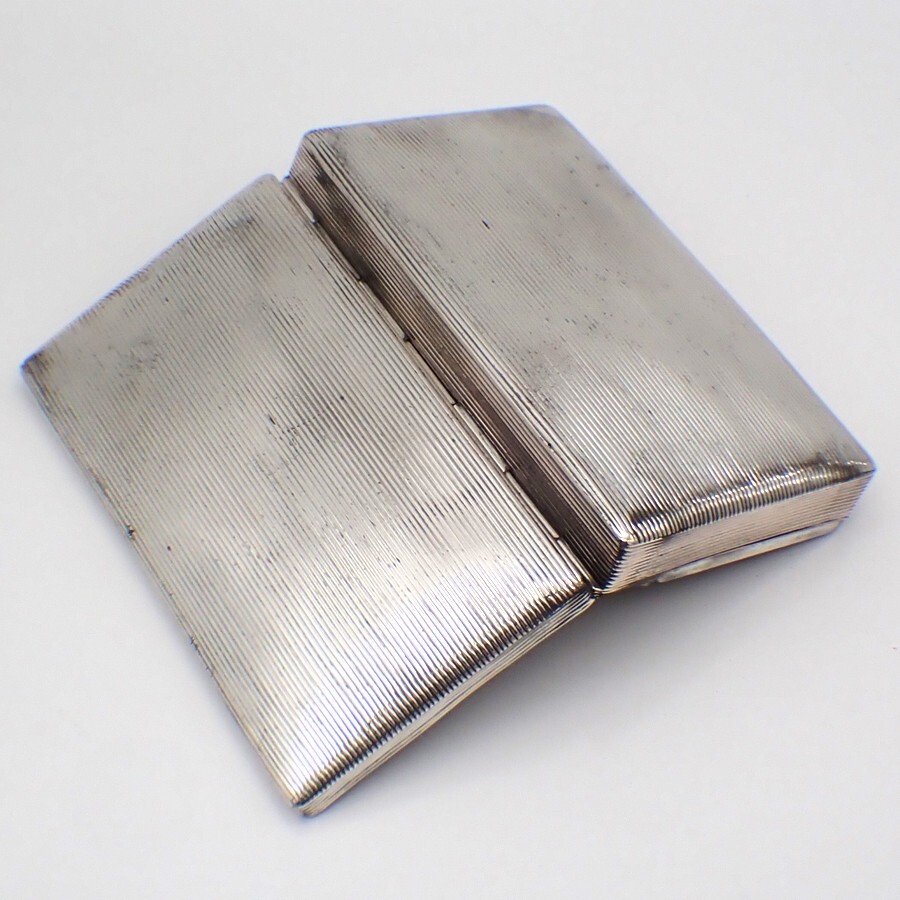 Tobacco Box Dutch 833 Silver