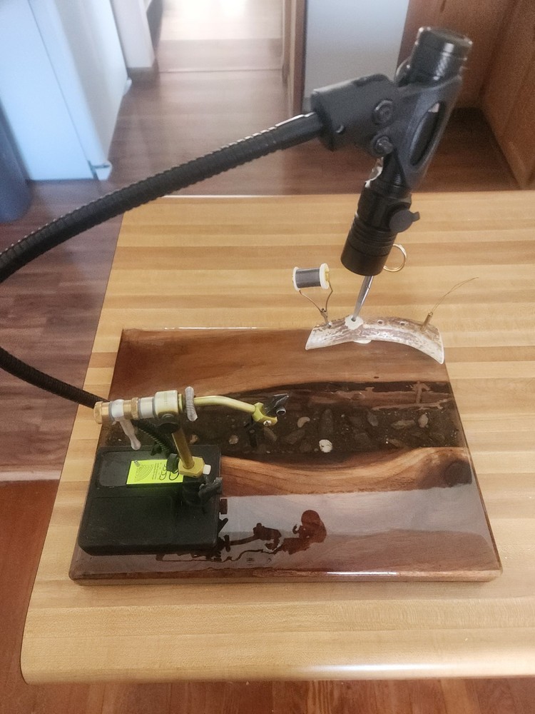 Portable Fly Tieing Table
