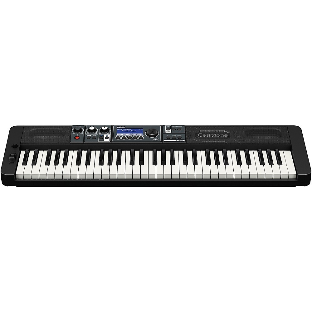Casio Casiotone CT-S500 61-Key Portable Keyboard Essentials Bundle