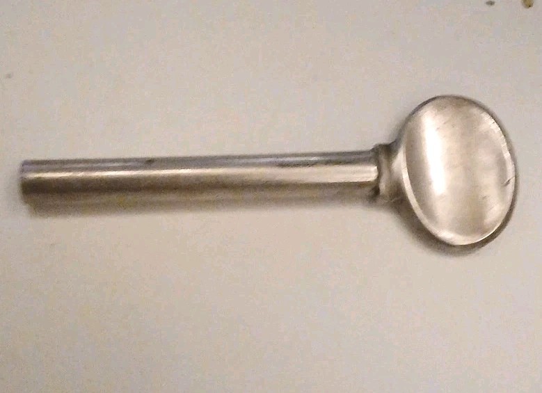 VTG Tiffany & Co. Sterling Silver Toothpaste Tube Turn Key Squeezer Accessory
