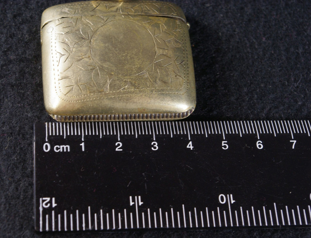Antique Matchbox Case Rare (№09)
