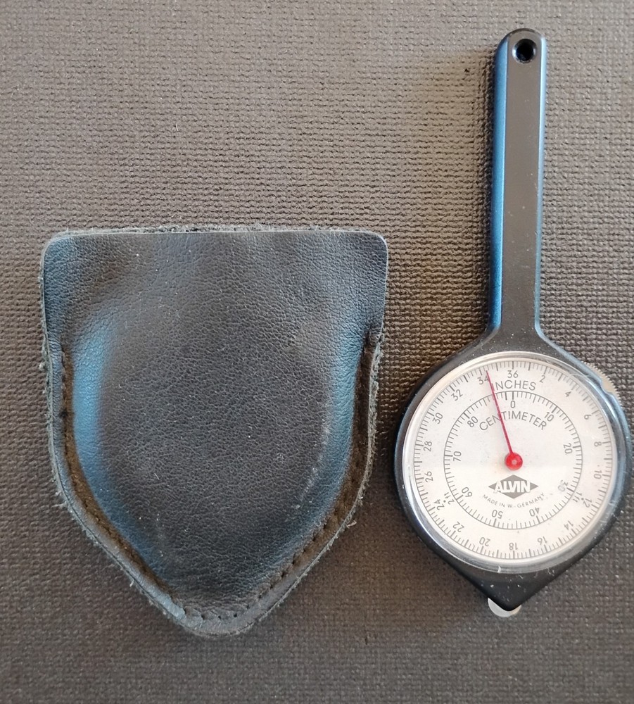 Alvin Double Readout Plan Measure, Made in Germany