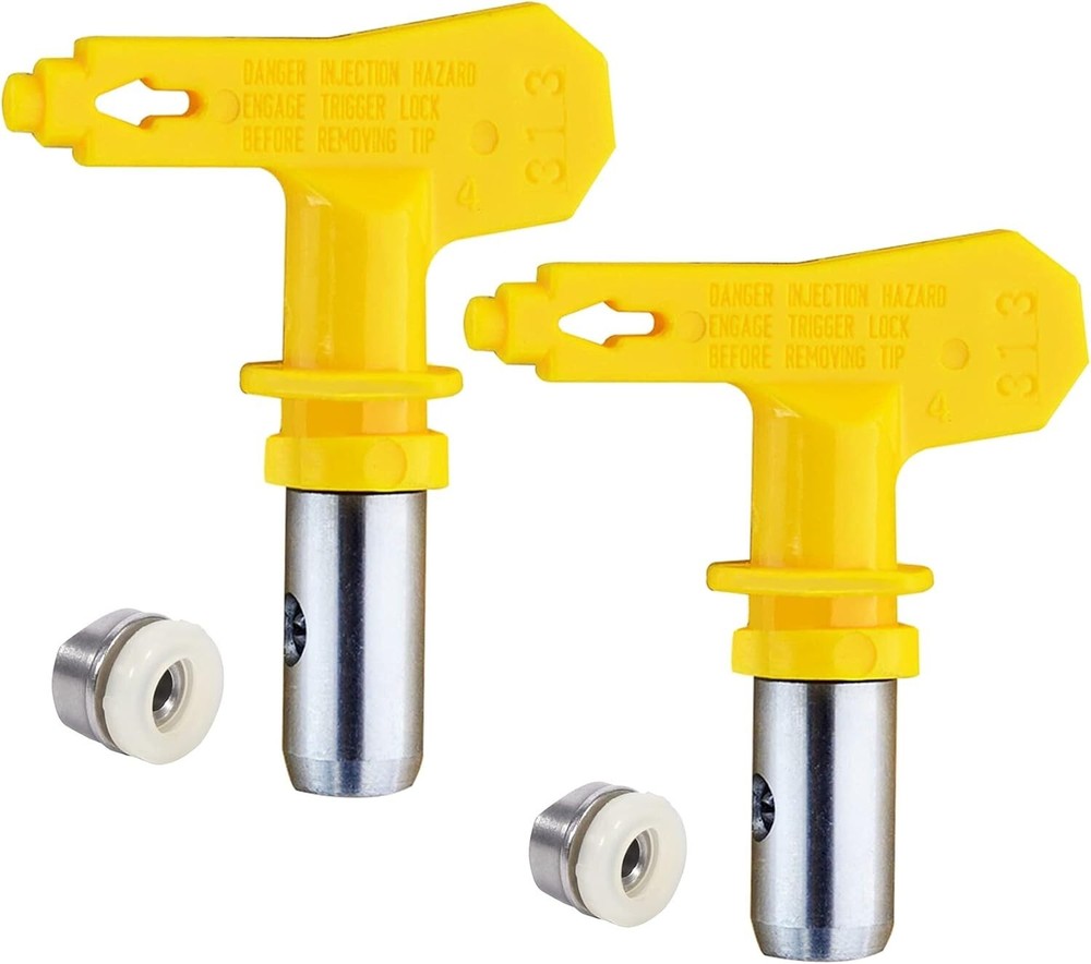 Reversible Spray Tip Nozzle Set for Airless Paint Sprayers - 12-14 Inch Pattern
