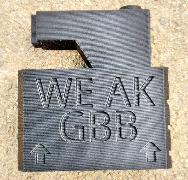 WE AKM GBBR Airsoft Odin Speedloader Adapter (Black)