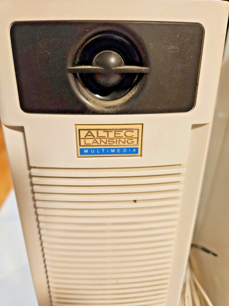 Altec Lansing ACS40 Computer Multimedia Speakers only no power supply