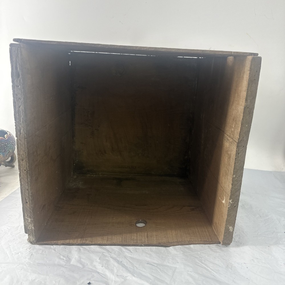 old wooden box vintage