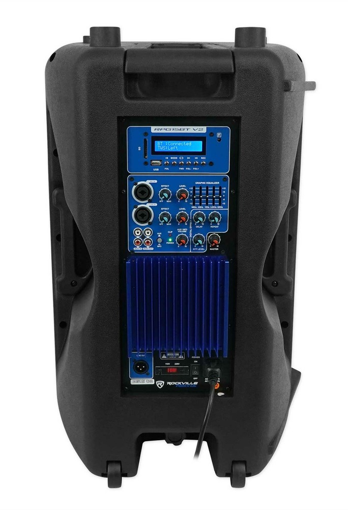 Rockville Bluetooth 15" iphone/ipad/Android/Laptop/T.V. Karaoke Machine/System