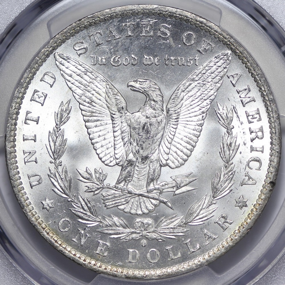 BU 1884-O Morgan Silver Dollar PCGS MS63 Nice Example WGLQ