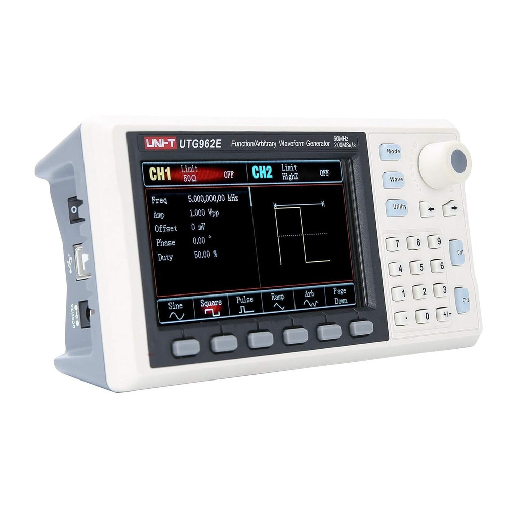 UTG962E Arbitrary Waveform Generator Function Generator Kit 60Mhz Dual-Channel 2