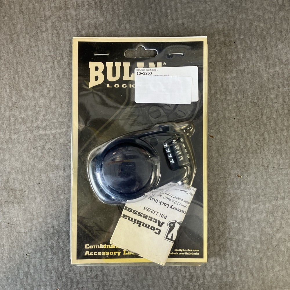 Bully Locks Retracting Combo Accessory Lock # 132263