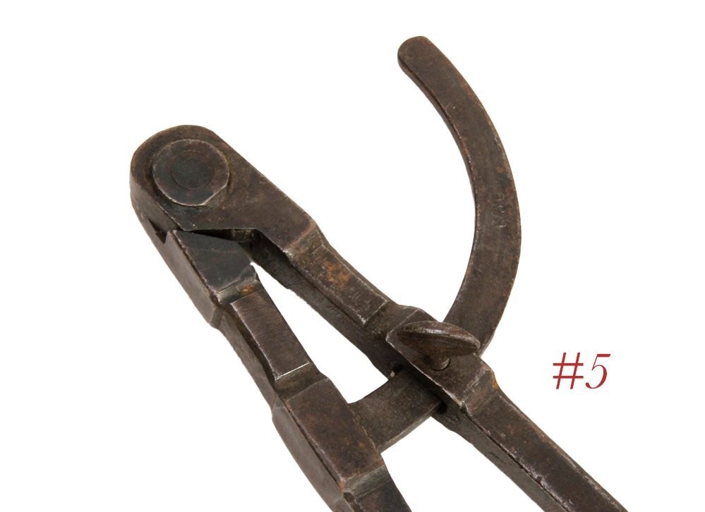 wrought iron LARGE BLACKSMITH CALIPER DIVIDER TOOLS thick heavy metal