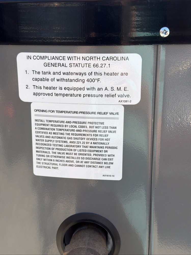 Rheem Es85-36-G 85 Gal Commercial Electric Water Heater, Single, Three Phase