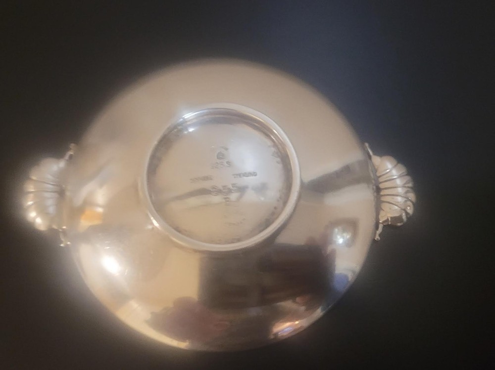 Sterling Silver George Jensen Nut Dish #355B