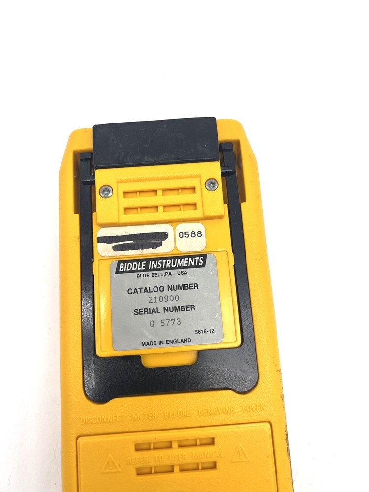 Biddle Industries 500V Voltmeter CAT 210900 Megger