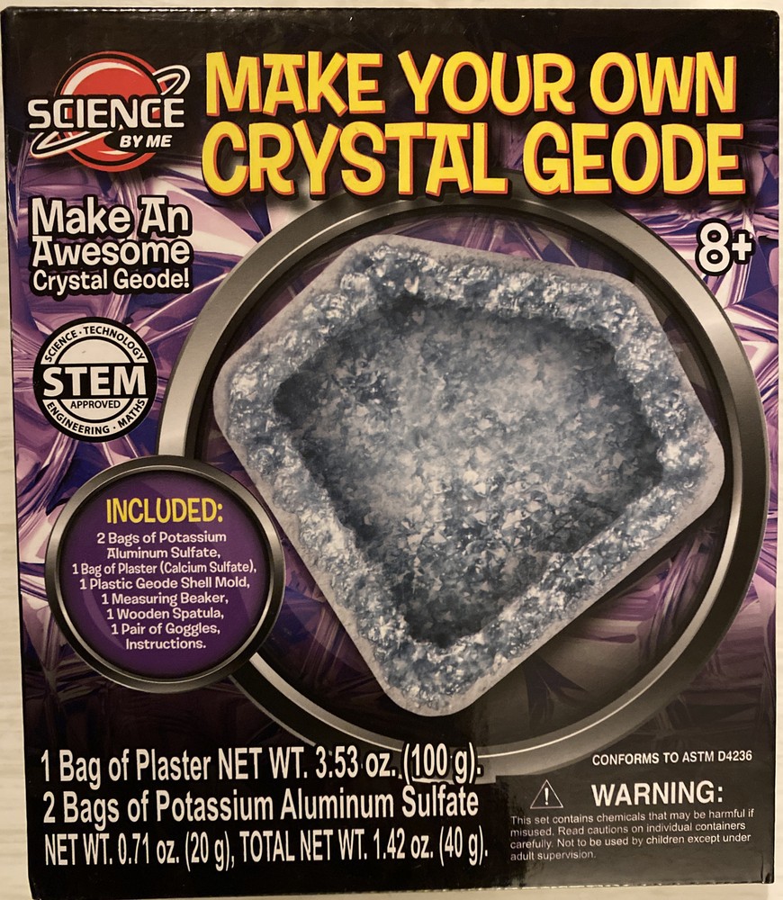Crystal Geodes Make Your Own Science Creative Kids Diamond