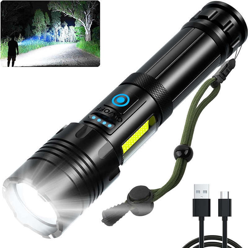 Camelliator Flashlight, Mattibom Flashlight, 90000 Lumen Flashlight Rechargeable