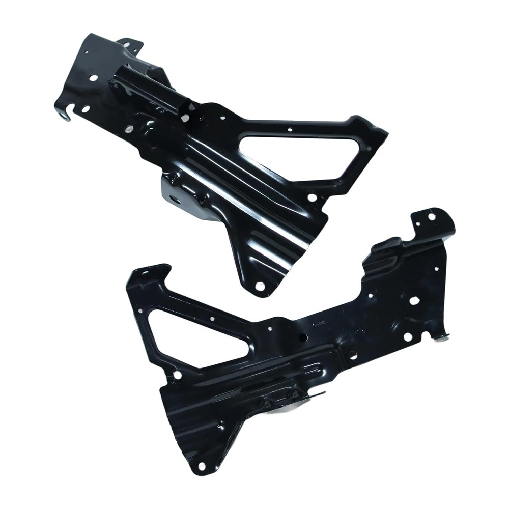 Front Bumper Bracket for Silverado 1500 2016-2018 Black 2PC Left Right