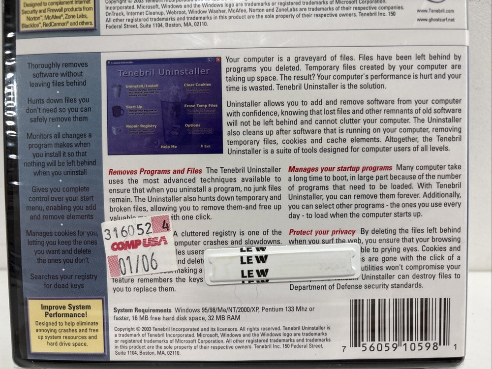 GhostSurfPRO - PC Security - CD - New & Sealed