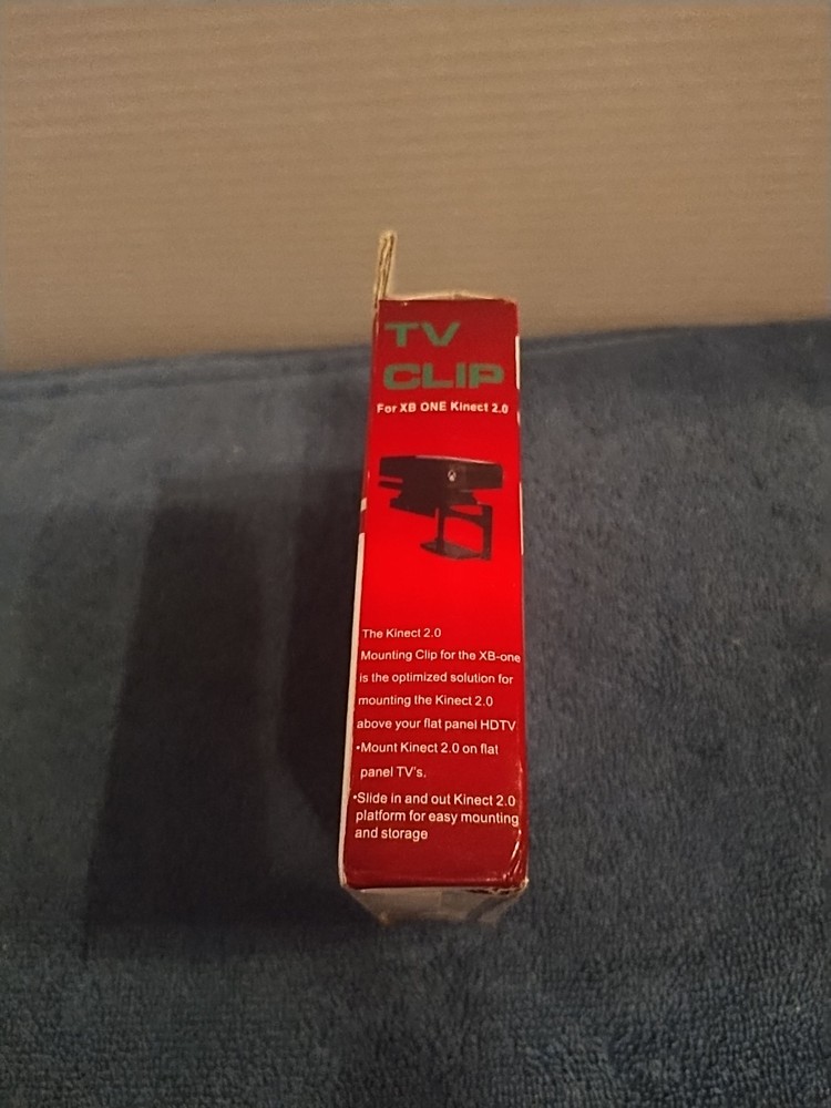 TV Clip for Microsoft Xbox One Kinect Sensor Clamp Mount Stand Holder Console