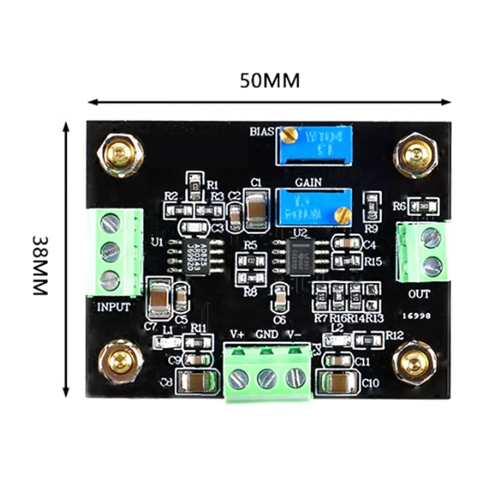 Conversion Amplifier Module Voltage Signal Amplifier / Photoelectric Amplifier