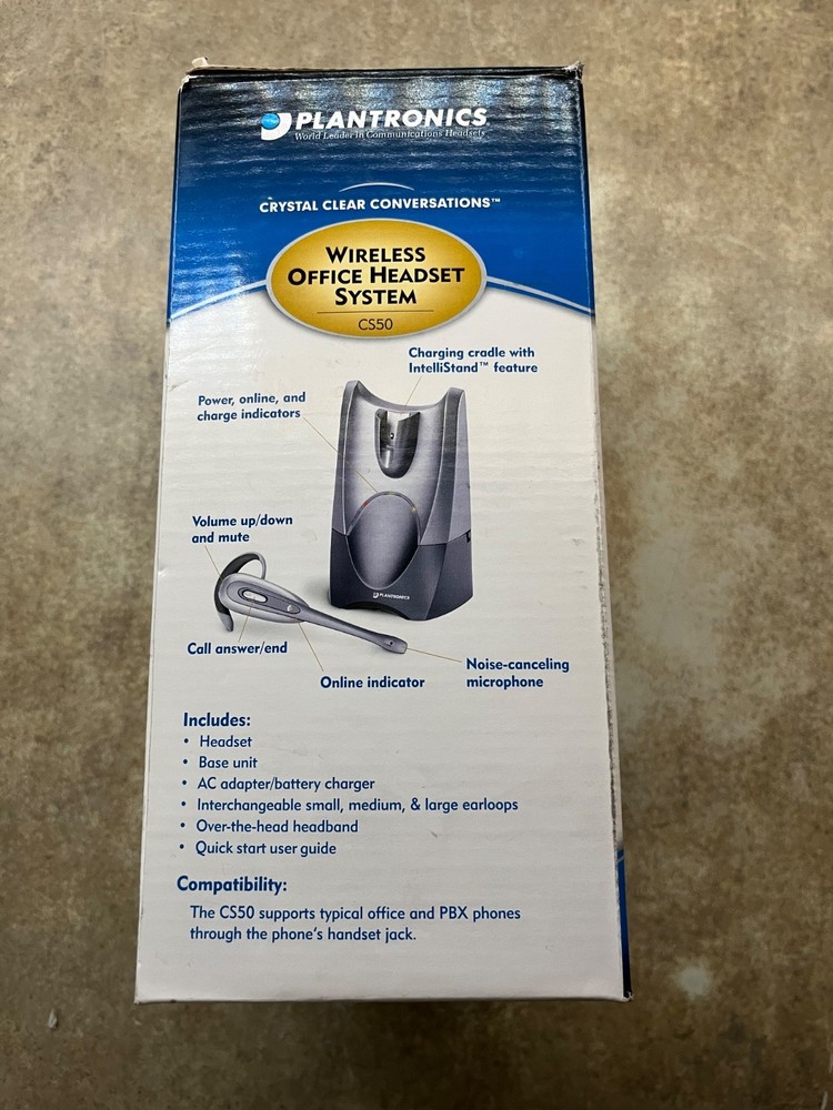 Plantronics CS50 Wireless Headset System