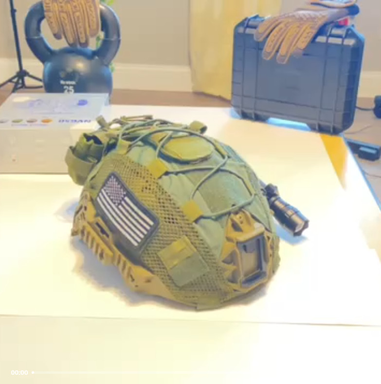 Build Your Bump Helmet SHELL: TeamWendy TAN