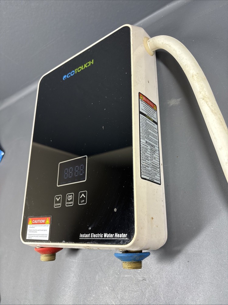 Tankless Water Heater Electric 240V, on Demand Instant Hot Water Heater Digital