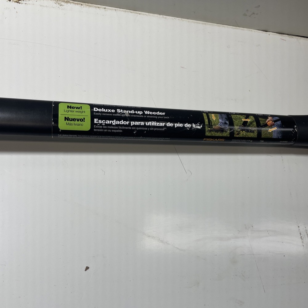 ⚡️Fiskars 4-Claw Stand Up Weed Puller Tool with 39" Ergonomic Handle