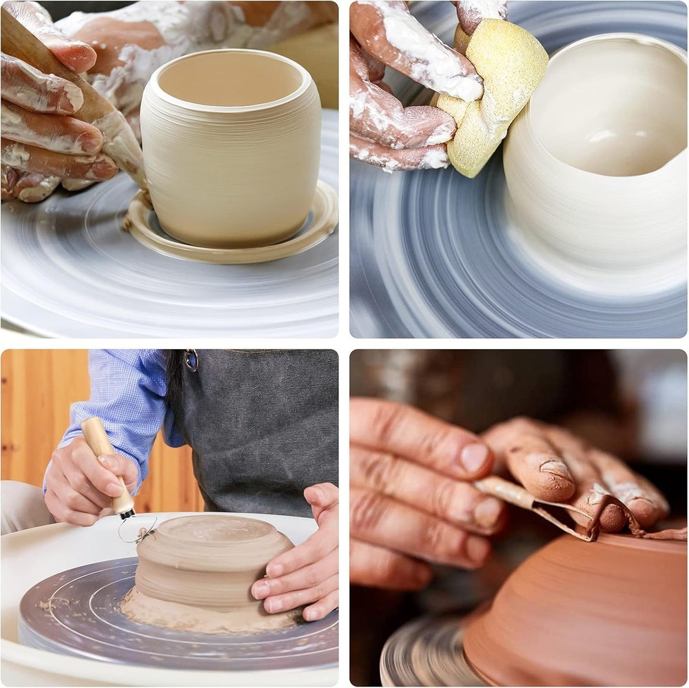 12PCS Pottery Clay Sculpting Tool Set