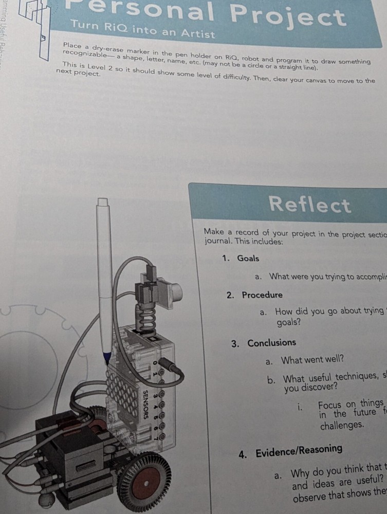 PCS Edventures Discover Robotics Programming Grade 6-8 kit books inventoried