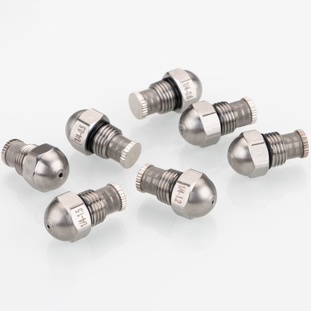 Reliable 1/4BSPT Mist Nozzle with Adjustable Orifice Diameter for Cleaning
