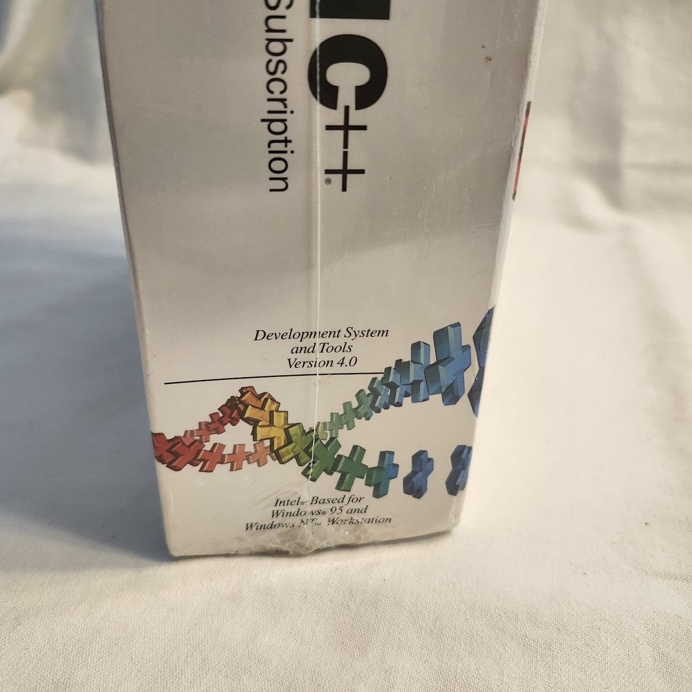 Microsoft Visual C++ Version 4.0 PC CD-ROM for Windows 95/NT 1995 Professional