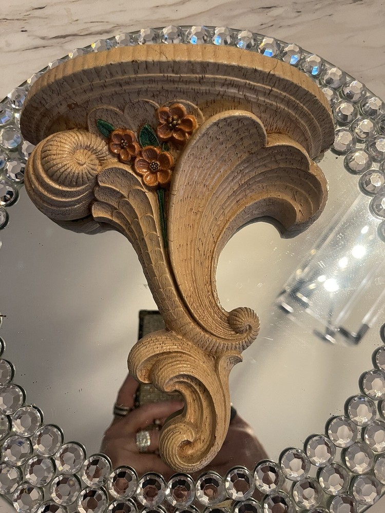 Multi Products In 1940 Vintage sconce W/flowers Wall art