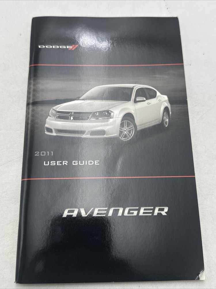 2011 Dodge Avenger User Guide OEM W/ Case