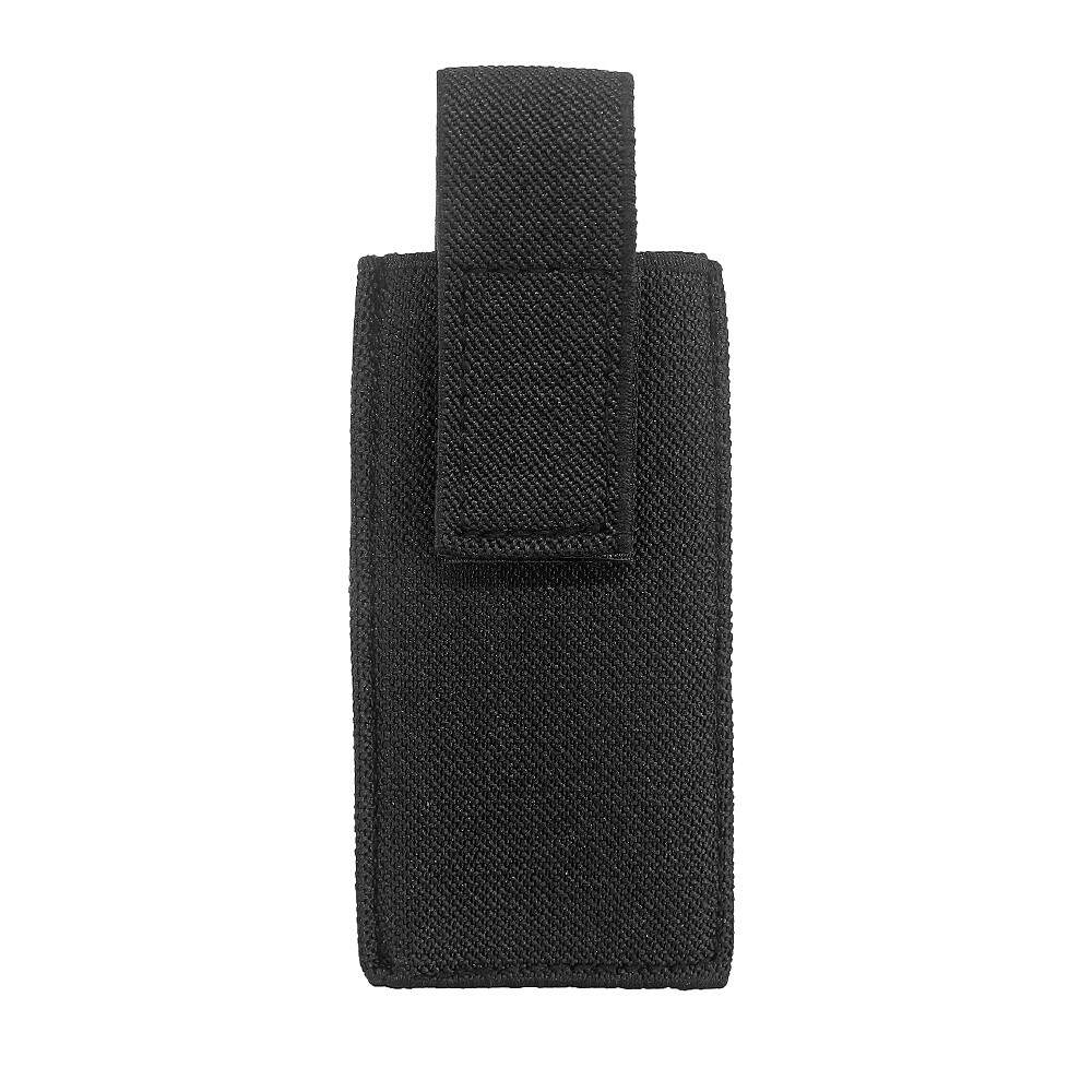 Tactical belt Horizontal Extra Magazine Carrier Concealed Elastic Mag Pouch Case