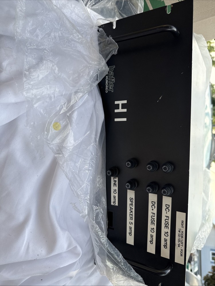Hafler Five Hundred (dh500) power amp both channels Work