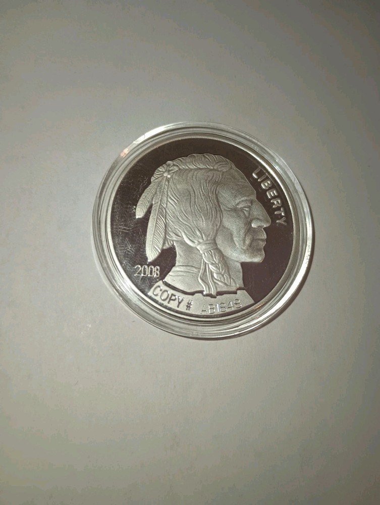 2008 BUFFALO PROOF TRBUTE COIN  !