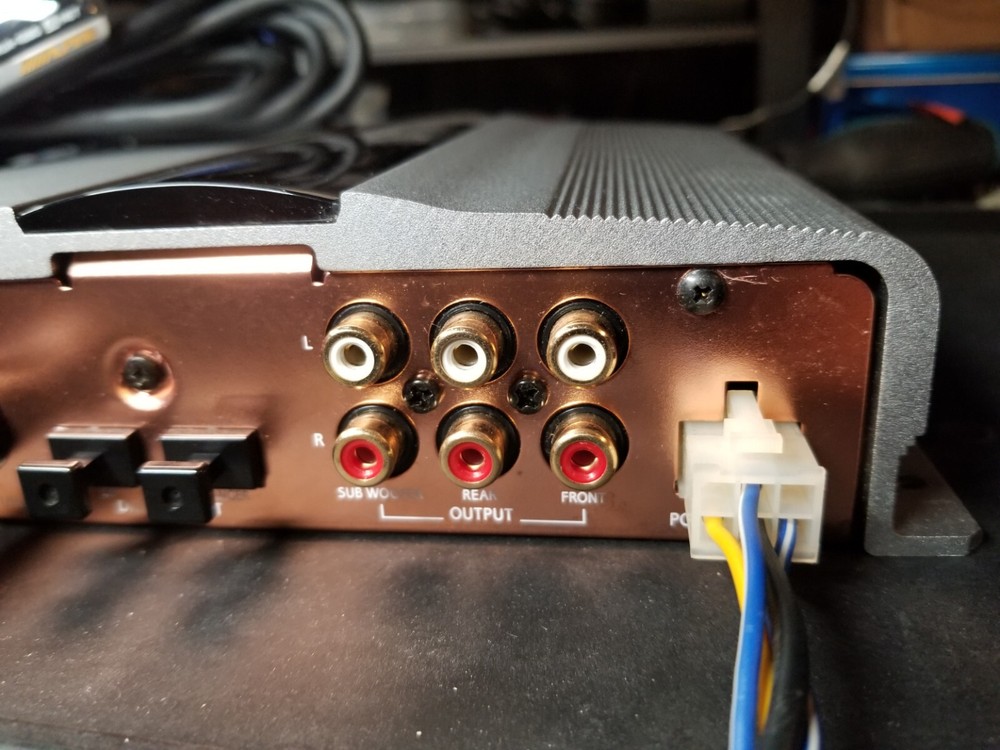 ALPINE PXA-H600 Digital Audio Processor Copper Chassis Version w/ Controller